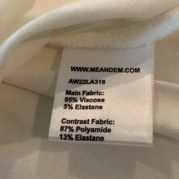 ME+EM Cream Lace-Trim Sleeveless Shell, Brand New - Picture 4 of 4